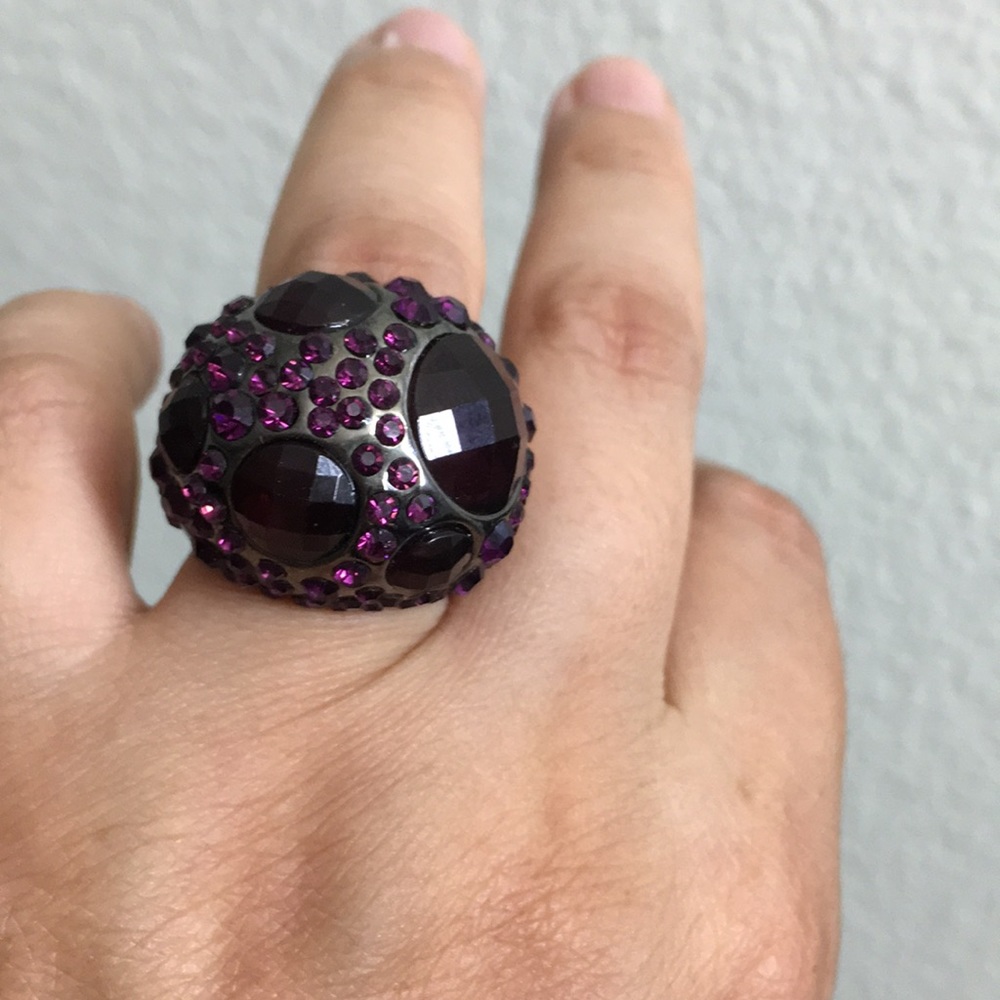 Vtg Statement Ring - image 4